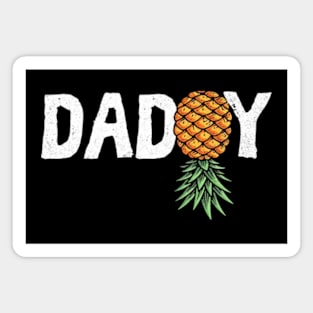 Swinger Daddy Upside Down Pineapple Magnet